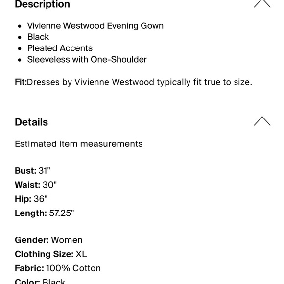 Vivienne Westwood Anglomania One Shoulder Dress - Picture 4 of 4